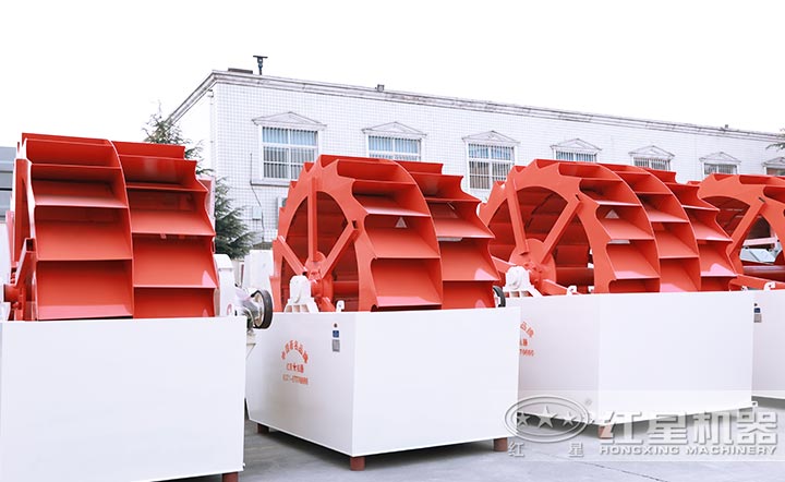 洗砂機有單輪、雙輪以及三輪洗砂機