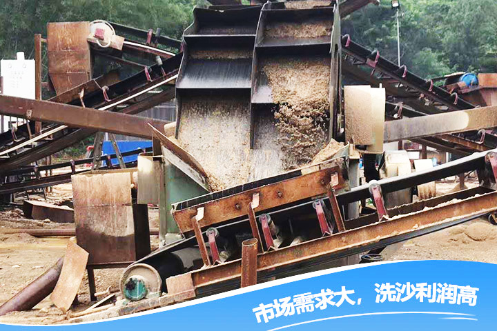 砂石需求量大，洗沙廠洗沙利潤(rùn)高